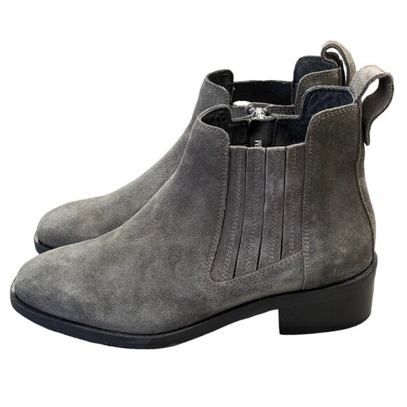 Aquatalia Shoes - Aquatalia Womens Carmie Bootie Ankle Suede Leather